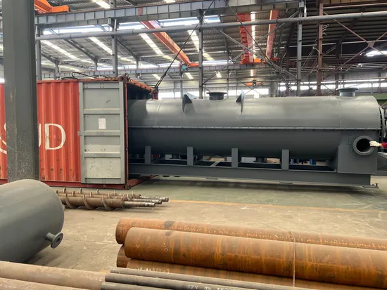 High-Efficiency Batch Rubber Pyrolysis System for Sustainable Energy